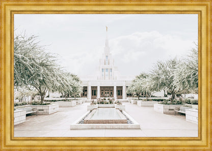 Sweet is The Work Phoenix Arizona Temple Large Wall Art
