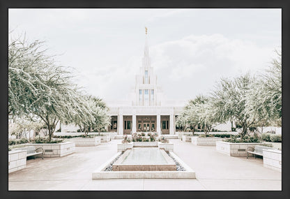 Sweet is The Work Phoenix Arizona Temple Large Wall Art
