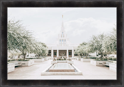 Sweet is The Work Phoenix Arizona Temple Large Wall Art