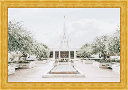 Sweet is The Work Phoenix Arizona Temple Large Wall Art