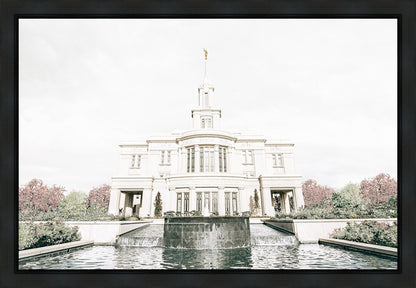 Sweet is The Work Payson Utah Temple Gallery Wrap