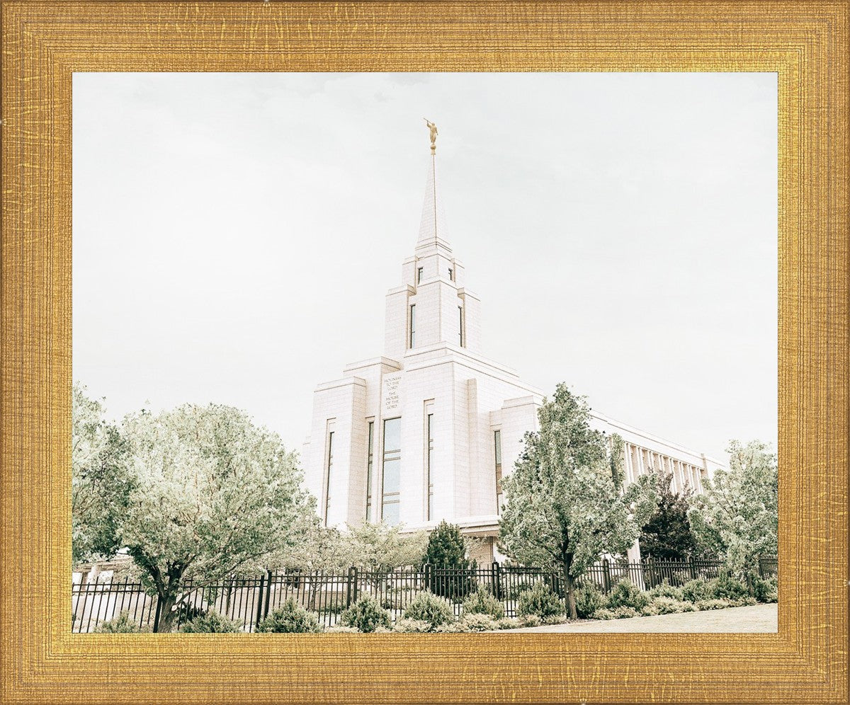 Sweet is The Work Oquirrh Mountain Utah Temple