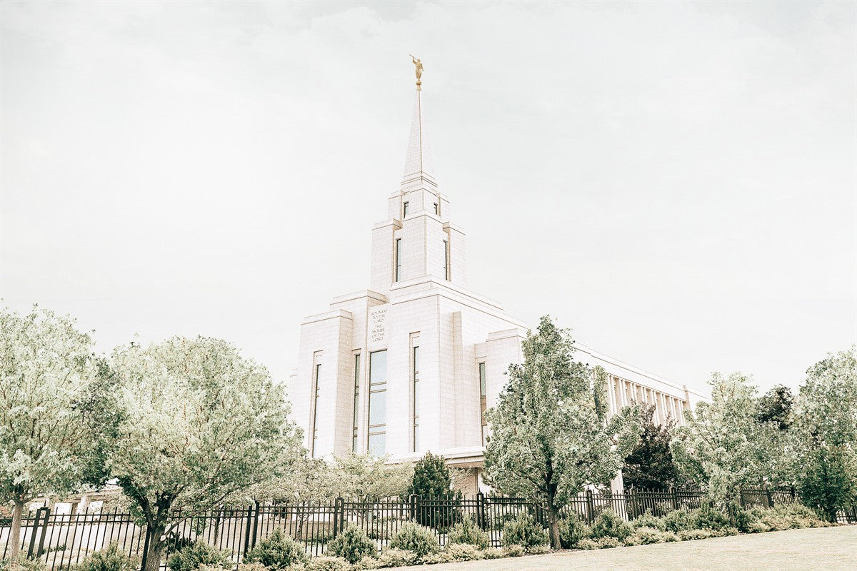 Sweet is The Work Oquirrh Mountain Utah Temple