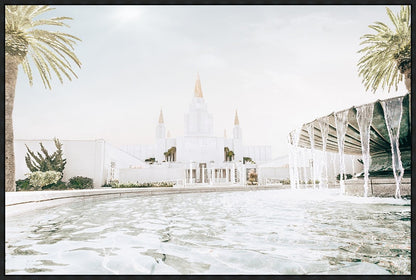 Sweet is The Work Oakland California Temple Large Wall Art Gallery Wrap