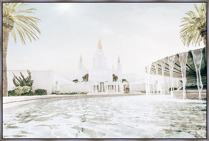 Sweet is The Work Oakland California Temple Large Wall Art Gallery Wrap