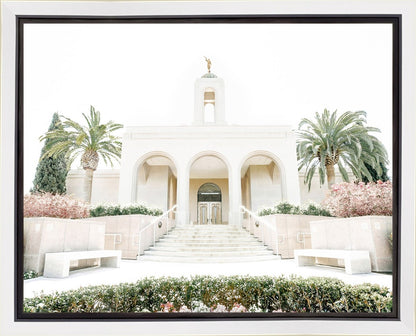 Sweet is The Work Newport Beach California Temple Gallery Wrap