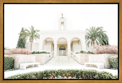 Sweet is The Work Newport Beach California Temple Gallery Wrap