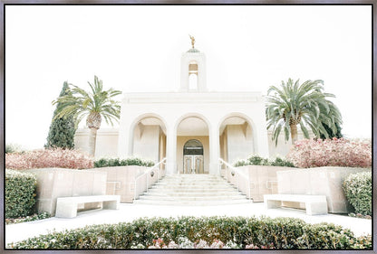 Sweet is The Work Newport Beach California Temple Large Wall Art Gallery Wrap