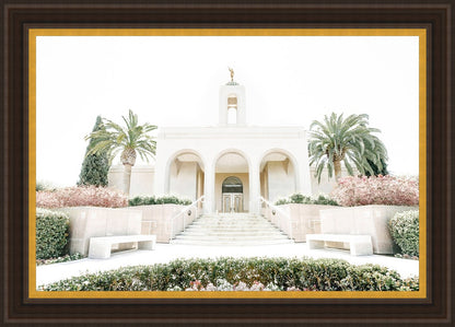 Sweet is The Work Newport Beach California Temple Large Wall Art