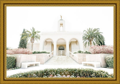 Sweet is The Work Newport Beach California Temple Large Wall Art
