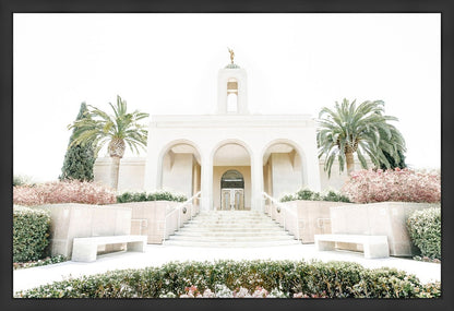 Sweet is The Work Newport Beach California Temple Large Wall Art