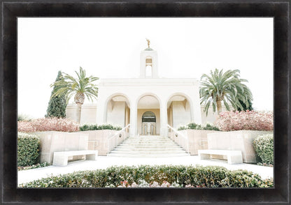 Sweet is The Work Newport Beach California Temple Large Wall Art