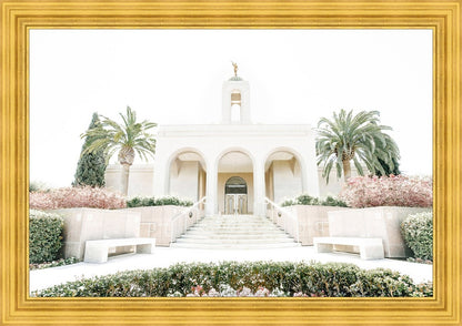 Sweet is The Work Newport Beach California Temple Large Wall Art