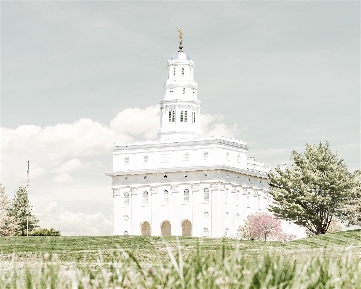 Sweet is The Work Nauvoo Illinois Temple Gallery Wrap