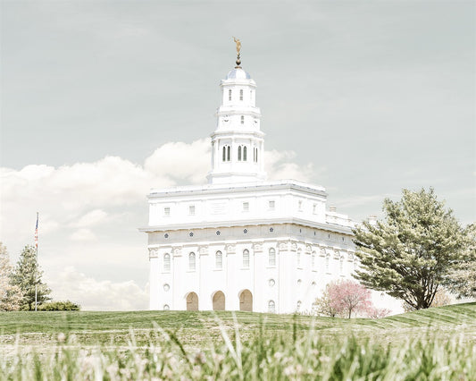 Sweet is The Work Nauvoo Illinois Temple Gallery Wrap
