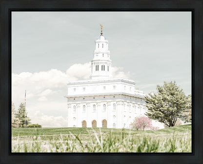 Sweet is The Work Nauvoo Illinois Temple Gallery Wrap