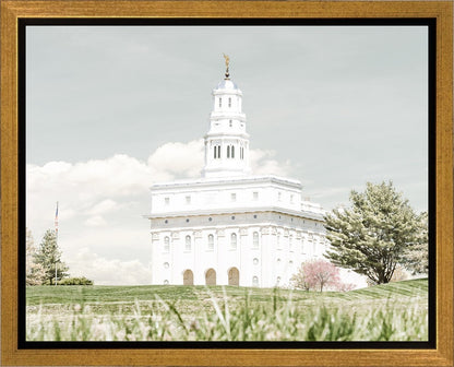 Sweet is The Work Nauvoo Illinois Temple Gallery Wrap