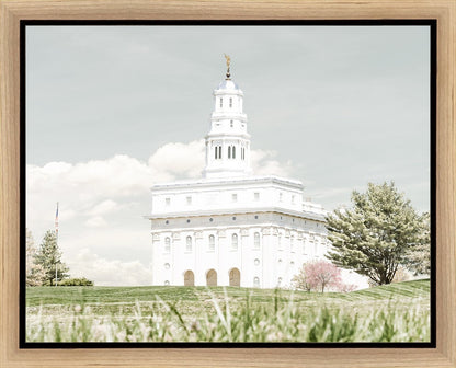 Sweet is The Work Nauvoo Illinois Temple Gallery Wrap