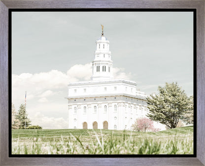 Sweet is The Work Nauvoo Illinois Temple Gallery Wrap