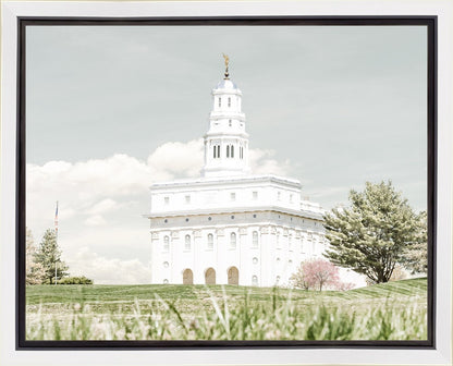 Sweet is The Work Nauvoo Illinois Temple Gallery Wrap