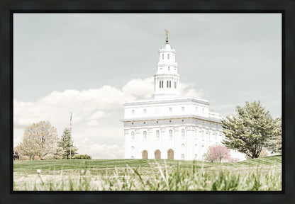 Sweet is The Work Nauvoo Illinois Temple Gallery Wrap