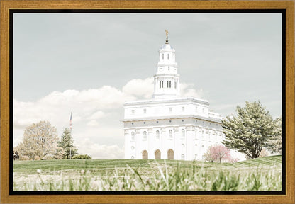 Sweet is The Work Nauvoo Illinois Temple Gallery Wrap
