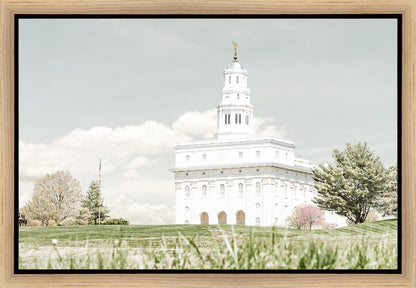 Sweet is The Work Nauvoo Illinois Temple Gallery Wrap