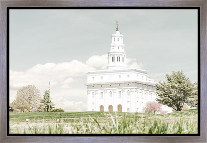 Sweet is The Work Nauvoo Illinois Temple Gallery Wrap