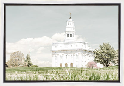 Sweet is The Work Nauvoo Illinois Temple Gallery Wrap