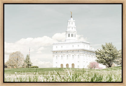 Sweet is The Work Nauvoo Illinois Temple Gallery Wrap