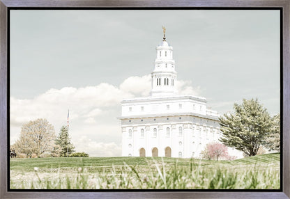 Sweet is The Work Nauvoo Illinois Temple Gallery Wrap