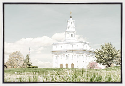 Sweet is The Work Nauvoo Illinois Temple Gallery Wrap