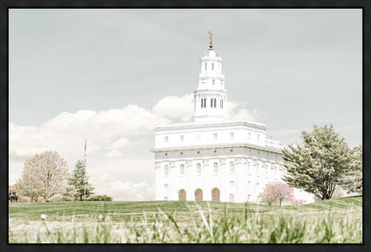 Sweet is The Work Nauvoo Illinois Temple Gallery Wrap