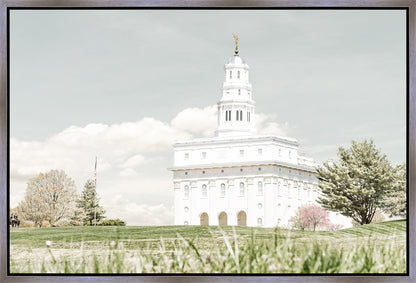 Sweet is The Work Nauvoo Illinois Temple Gallery Wrap
