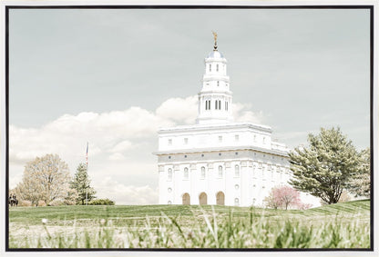 Sweet is The Work Nauvoo Illinois Temple Gallery Wrap