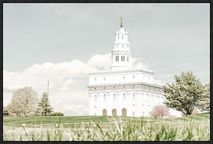 Sweet is The Work Nauvoo Illinois Temple Large Wall Art Gallery Wrap