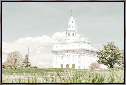 Sweet is The Work Nauvoo Illinois Temple Large Wall Art Gallery Wrap