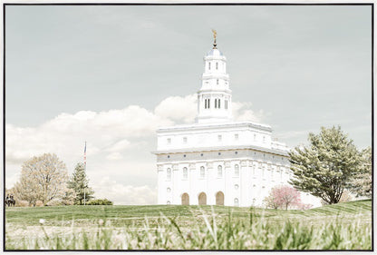 Sweet is The Work Nauvoo Illinois Temple Large Wall Art Gallery Wrap