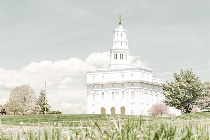 Sweet is The Work Nauvoo Illinois Temple Large Wall Art