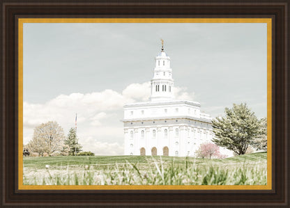 Sweet is The Work Nauvoo Illinois Temple Large Wall Art