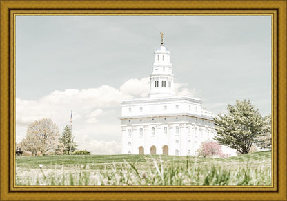 Sweet is The Work Nauvoo Illinois Temple Large Wall Art