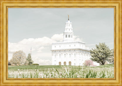 Sweet is The Work Nauvoo Illinois Temple Large Wall Art