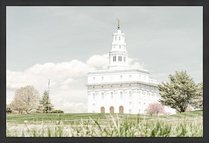 Sweet is The Work Nauvoo Illinois Temple Large Wall Art
