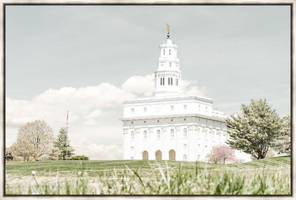 Sweet is The Work Nauvoo Illinois Temple Large Wall Art