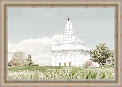Sweet is The Work Nauvoo Illinois Temple Large Wall Art