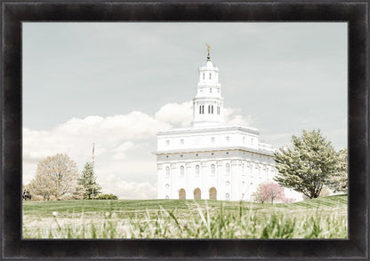 Sweet is The Work Nauvoo Illinois Temple Large Wall Art
