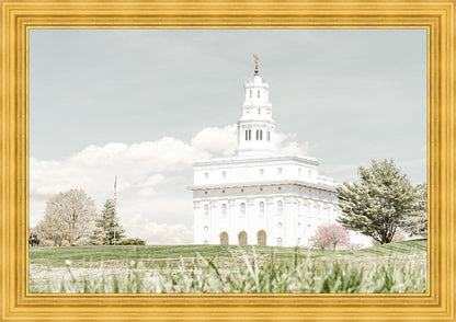Sweet is The Work Nauvoo Illinois Temple Large Wall Art