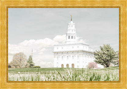 Sweet is The Work Nauvoo Illinois Temple Large Wall Art