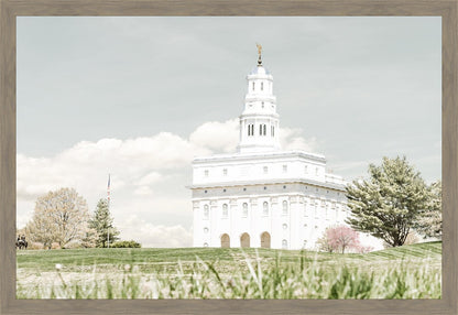 Sweet is The Work Nauvoo Illinois Temple Large Wall Art