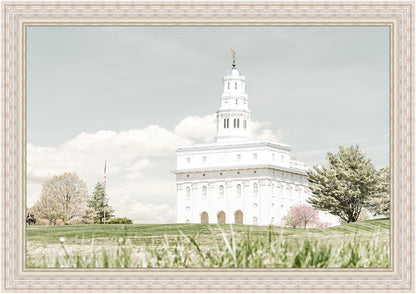 Sweet is The Work Nauvoo Illinois Temple Large Wall Art